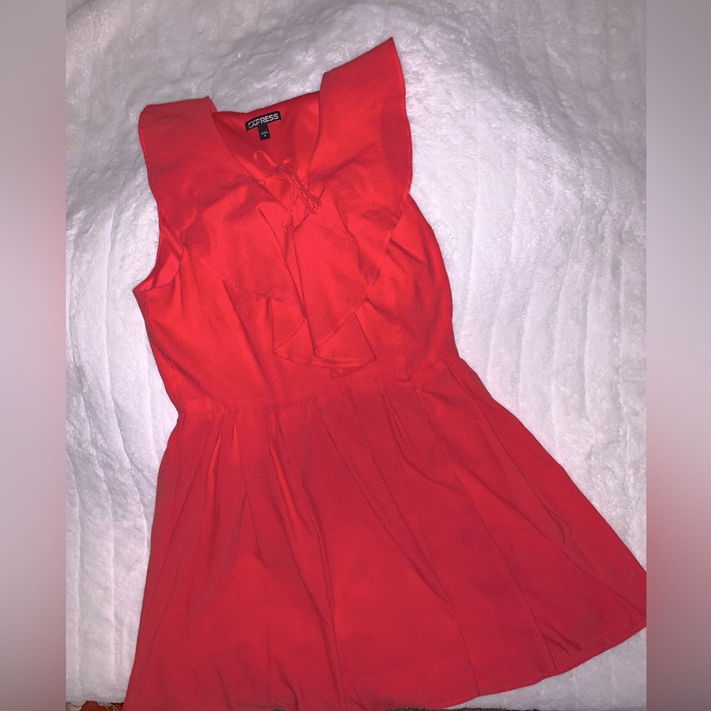 Red dress
